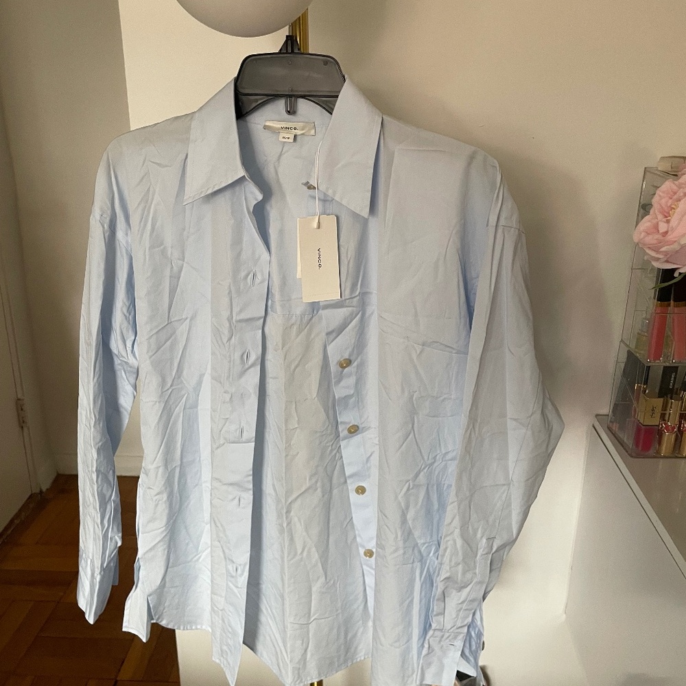 Vince blue shirt